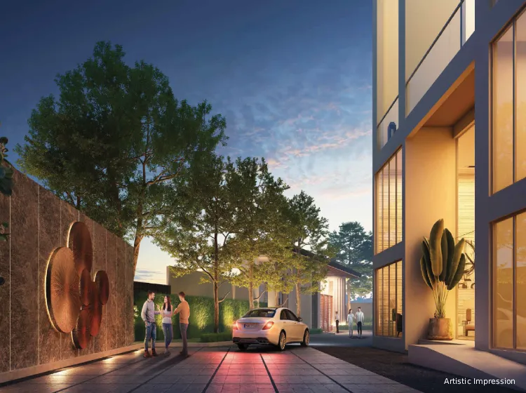 Entrance view Vinayak Amara New Town