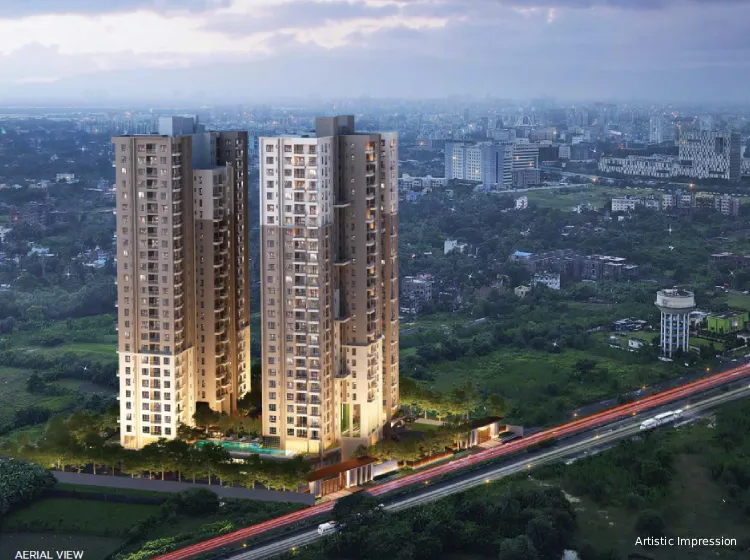 Aerial view Vinayak Amara project